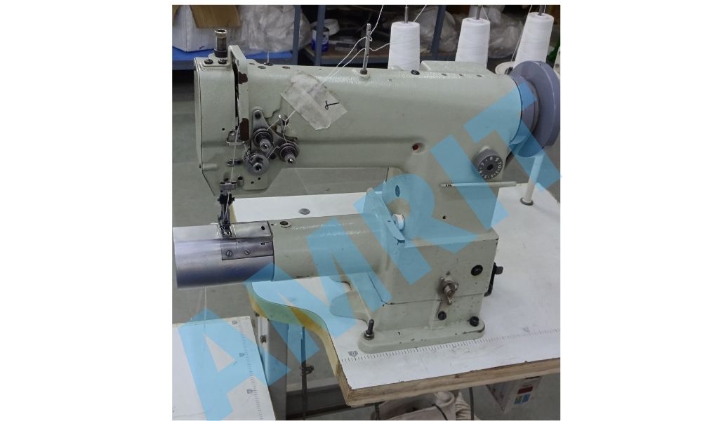Twin Needle Cylinder Bed sewing machine